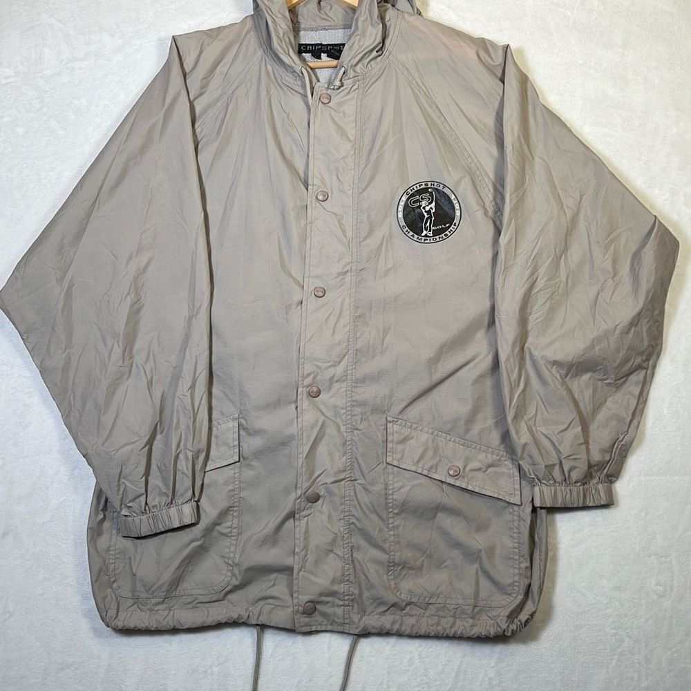 Chip Shot Outerwear Mens Pullover Hoodie Windbreaker‎ Jacket Golf- Men Large